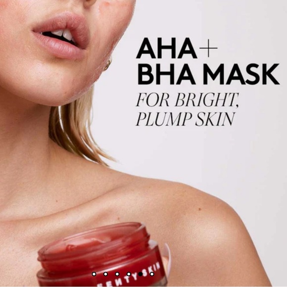 Fenty Skin CHERRY DUB BLAH 2 BRIGHT 5% AHA FACE MASK 75ml BRAND NEW/SEALED - Picture 5 of 10